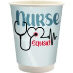 Custom 12 oz. Healthcare Full Color Paper Cup - 1