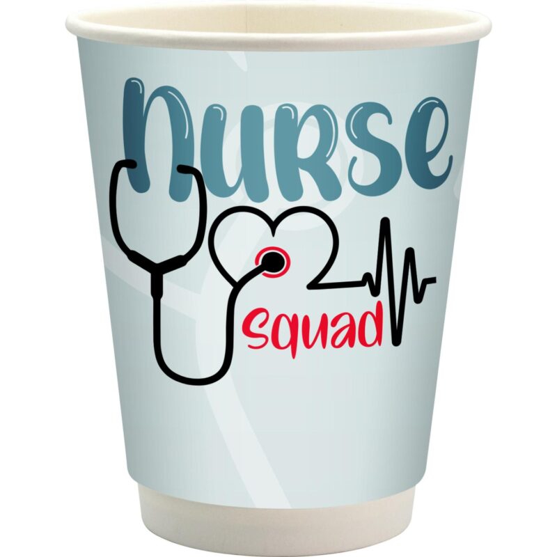 Custom 12 oz. Healthcare Full Color Paper Cup - 1