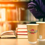 Custom 16 oz. Full Color Dusky Paper Cup - 2