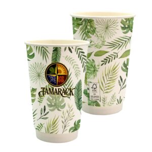 Custom 16 oz. Full Color Earth Day Paper Cup