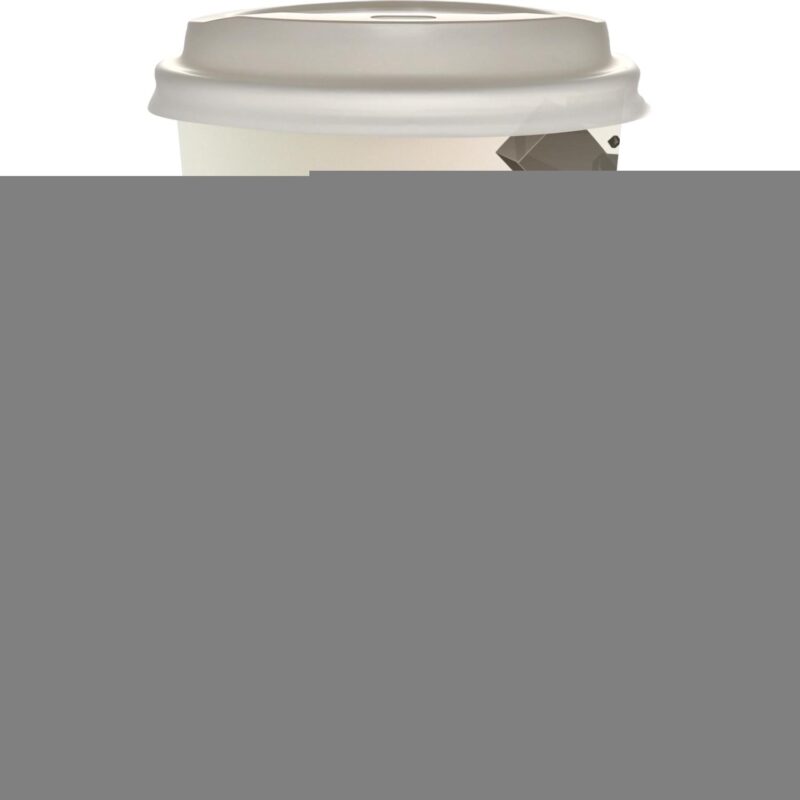 Custom 16 oz. Full Color Floating Cube Paper Cup With Lid - 4