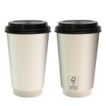 Custom 16 oz. Full Color Paper Cup with Lid - 5