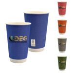 Custom 16 oz. Full Color Ridge Paper Cup