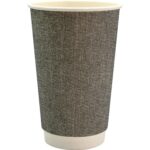 Custom 16 oz. Full Color Ridge Paper Cup - 5