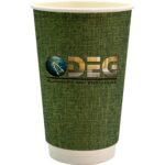 Custom 16 oz. Full Color Ridge Paper Cup - 6