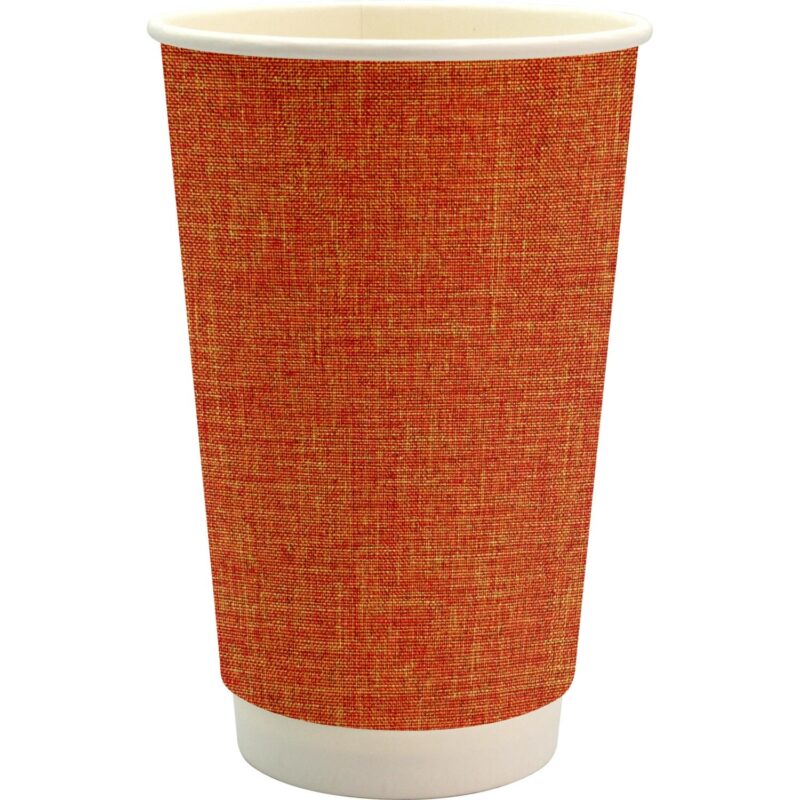 Custom 16 oz. Full Color Ridge Paper Cup - 9