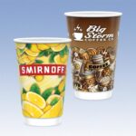 Custom 16 oz-Vx2® Gloss Double Wall Insulated Paper Cups