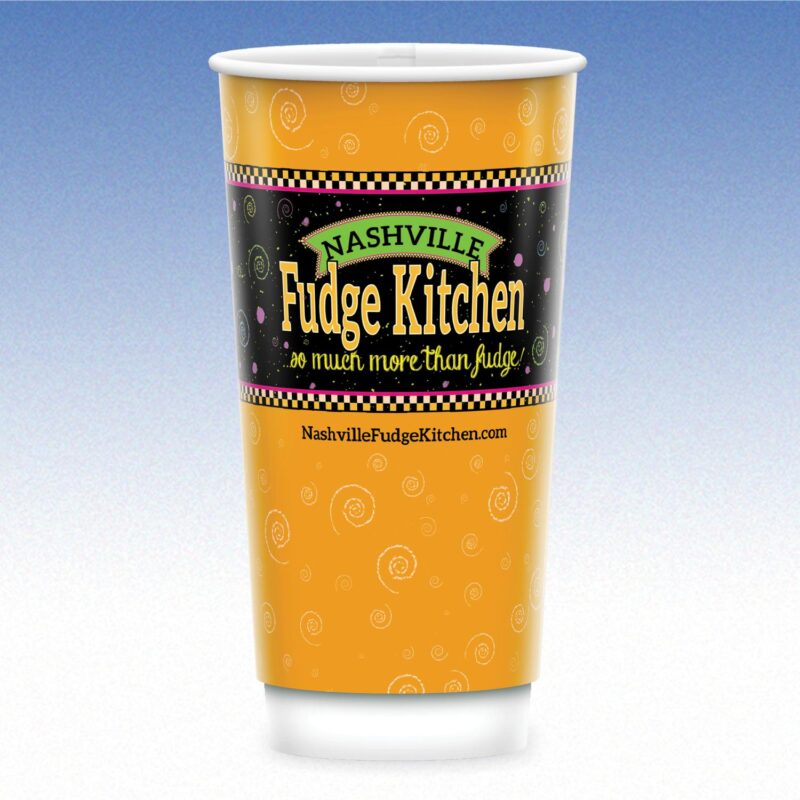 Custom 21 oz-Vx2® Gloss Double Wall Insulated Paper Cups