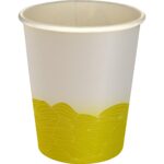 Custom 5 oz Full Color Turbulent Waves Paper Cup - 3