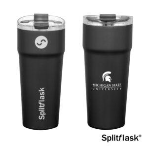 Custom Splitflask® Two-Sided Tumbler - 30oz