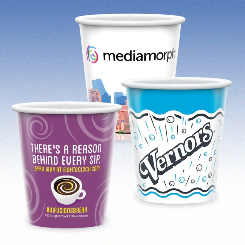 9-oz-Paper-Cups-Coffee-Cups-H909 Custom 9 oz-Paper Cups-Coffee Cups