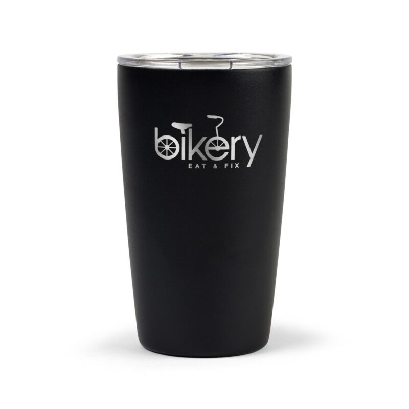Custom MiiR® Vacuum Insulated Tumbler - 12 Oz. - Black Powder