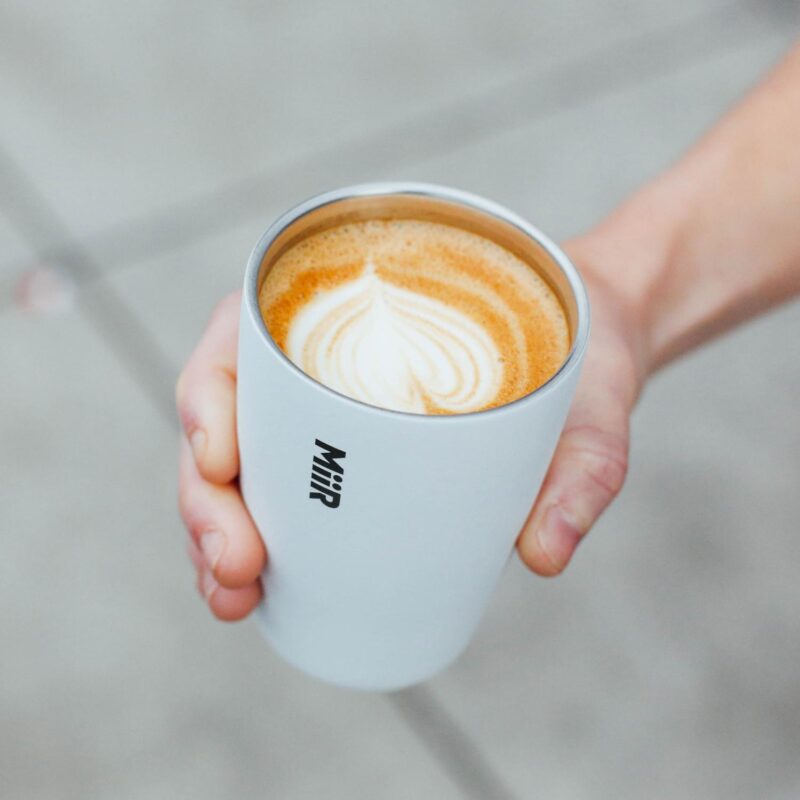 Custom MiiR® Vacuum Insulated Tumbler - 12 Oz. - White Powder - 6