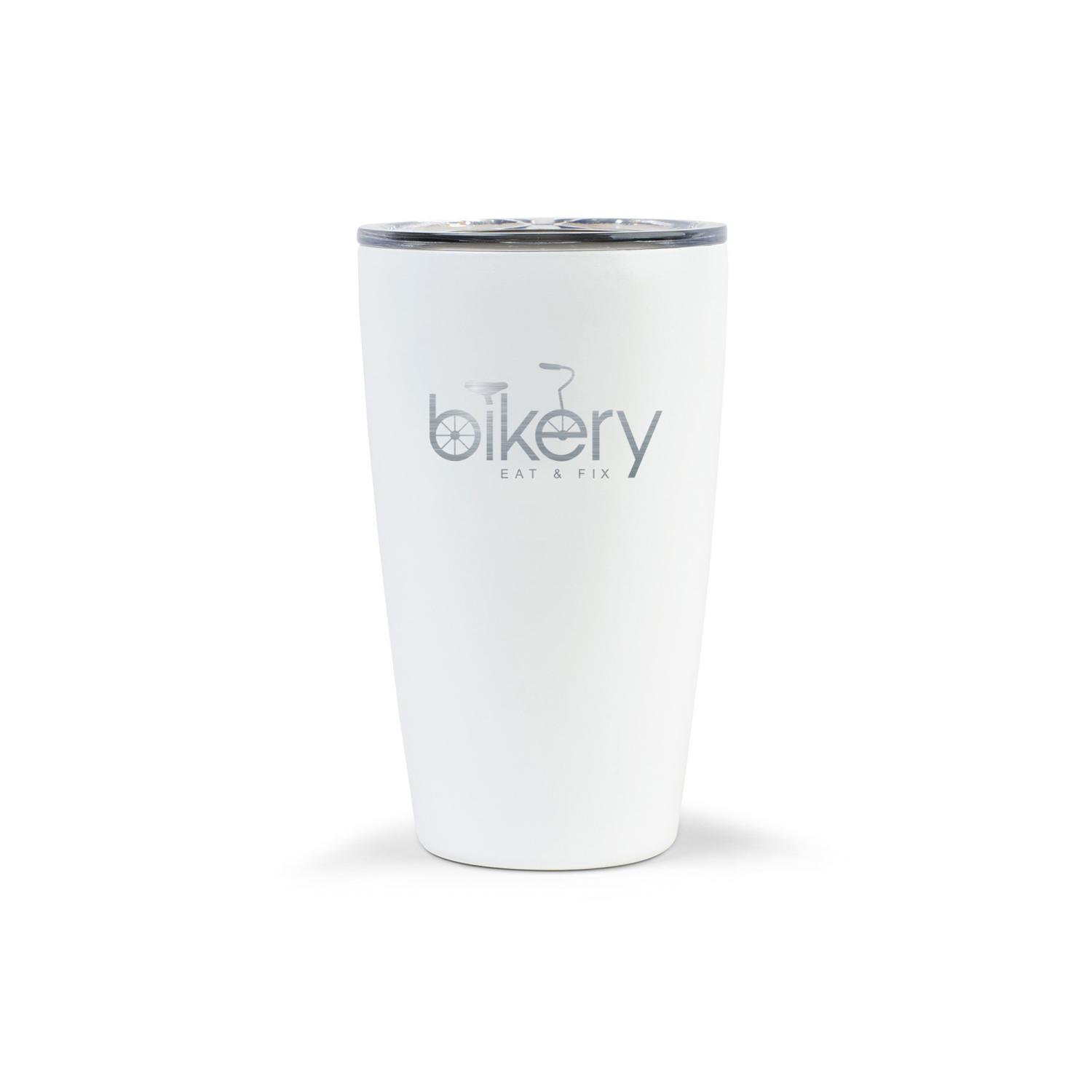 Custom MiiR® Vacuum Insulated Tumbler - 12 Oz. - White Powder